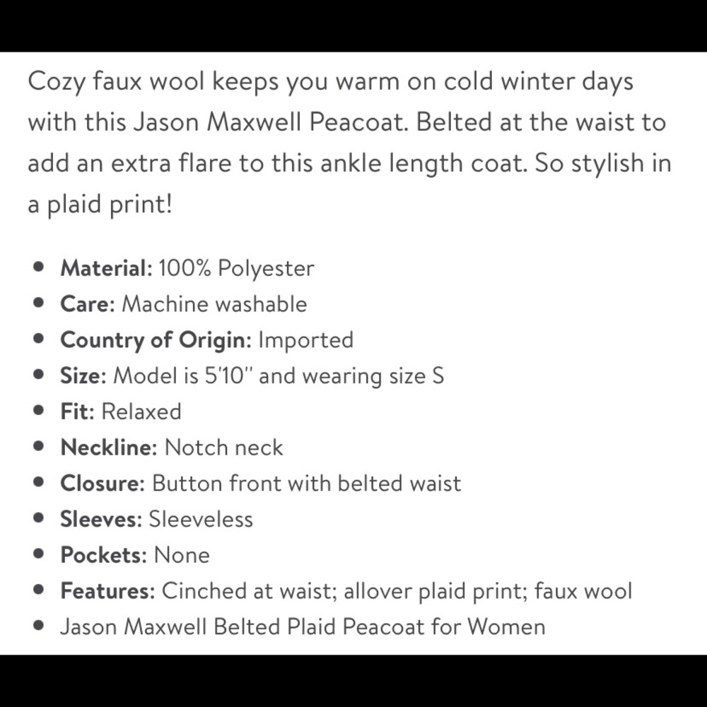 New! Jason Maxwell  peacoat - Picture 10 of 11